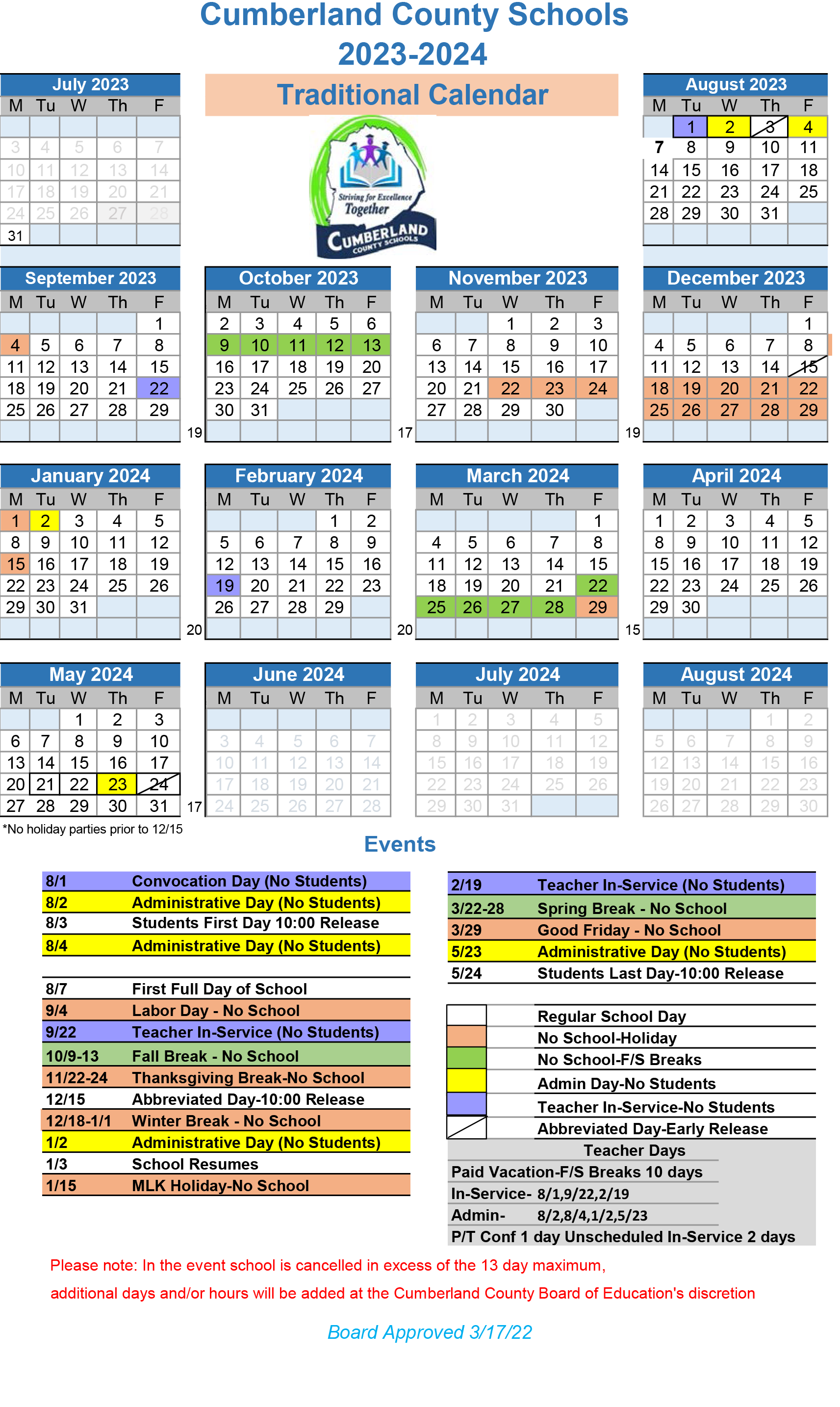 Smhs Calendar